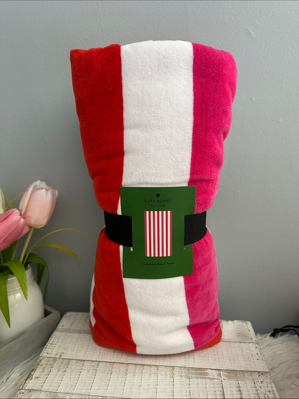 Nwt Kate spade oversized beach towel